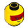 LEGO Yellow Avatar Kai Plain Head (Recessed Solid Stud) (3626 / 66318)