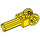 LEGO Gelb Achse 1.5 mit Aufrecht Achse Verbinder (6553)