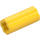 LEGO Yellow Axle Connector (Smooth with &#039;x&#039; Hole) (59443)