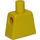 LEGO Yellow Aztec Warrior Torso without Arms (973)