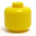 LEGO Amarillo Bebé Cabeza con Rosa Lightning Bolt con cuello (33464 / 65787)