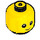 LEGO Yellow Baby Head with Smile with Neck (26556 / 35666)