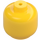 LEGO Жълто Бебе Глава с Smile с Шия (26556 / 35666)