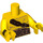 LEGO Gelb Barbarian Torso (973 / 88585)