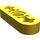 LEGO Jaune Faisceau 3 x 0.5 Mince avec Essieu des trous (6632 / 65123)