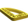 LEGO Yellow Beam 3 x 5 x 0.5 Bent 90 Degrees Quarter Ellipse (32250 / 65714)