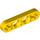 LEGO Giallo Trave 4 x 0.5 Sottile con Asse Fori (32449 / 63782)