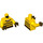 LEGO Jaune Beekeeper Minifigurine Torse (973 / 76382)