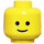 LEGO Yellow Benny Minifigure Head (Recessed Solid Stud) (3626 / 17295)