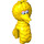 LEGO Yellow Big Bird Head (70601)