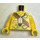 LEGO Amarillo Bolobo Torso con Cruz Correa (973)