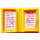 LEGO Yellow Book 2 x 3 with &#039;Marie 1999&#039;, Heart and Flowers Diary Sticker (33009)