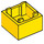 LEGO Amarillo Caja 2 x 2 (2821 / 59121)