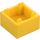 LEGO Amarillo Caja 2 x 2 (2821 / 59121)