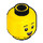 LEGO Giallo Boy Testa con Freckles (Perno solido incassato) (3626 / 73644)