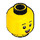 LEGO Gelb Boy Kopf mit Freckles (Einbau-Vollbolzen) (3626 / 73644)