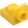 LEGO Jaune Support 1 x 1 avec 1 x 1 assiette En haut (36840)