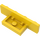 LEGO Gelb Halterung 1 x 2 - 1 x 4 mit abgerundeten Ecken (2436 / 10201)