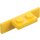 LEGO Giallo Staffa 1 x 2 - 1 x 4 con angoli arrotondati e angoli quadrati (28802)