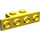 LEGO Gelb Halterung 1 x 2 - 1 x 4 mit quadratischen Ecken (2436)