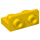 LEGO Geel Beugel 1 x 2 met 1 x 2 Omhoog (99780)