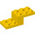 LEGO Yellow Bracket 2 x 5 x 1.3 with Holes (11215 / 79180)
