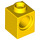 LEGO Gelb Backstein 1 x 1 mit Loch (6541)