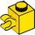 LEGO Yellow Brick 1 x 1 with Horizontal Clip (60476 / 65459)