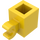 LEGO Yellow Brick 1 x 1 with Horizontal Clip (60476 / 65459)