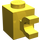 LEGO Jaune Brique 1 x 1 avec Agrafe Horizontal (60476 / 65459)