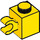 LEGO Jaune Brique 1 x 1 avec Agrafe Horizontal (60476 / 65459)