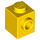 LEGO Jaune Brique 1 x 1 avec Tenon sur Une Côté (87087)