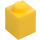 LEGO Yellow Brick 1 x 1 with Stud on One Side (87087)