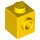 LEGO Gelb Backstein 1 x 1 mit Stud auf Eins Seite (87087)