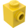 LEGO Geel Steen 1 x 1 met Stud Aan een Kant (87087)