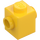 LEGO Giallo Mattoncino 1 x 1 con Bottoncini su Due Lati opposti (47905)