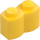 LEGO Yellow Brick 1 x 2 Log (30136)