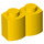 LEGO Geel Steen 1 x 2 Log (30136)