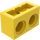 LEGO Geel Steen 1 x 2 met 2 Gaten (32000)