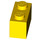 LEGO Gelb Backstein 1 x 2 mit Unterrohr (3004 / 93792)