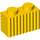 LEGO Jaune Brique 1 x 2 avec Grille (2877)