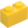 LEGO Yellow Brick 1 x 2 with Groove (4216)