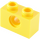 LEGO Yellow Brick 1 x 2 with Hole (3700)