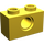 LEGO Yellow Brick 1 x 2 with Hole (3700)