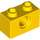 LEGO Geel Steen 1 x 2 met Gat (3700)