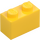 LEGO Yellow Brick 1 x 2 with Studs on One Side (11211)