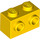 LEGO Amarillo Ladrillo 1 x 2 con Espigas en Uno Lado (11211)