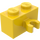 LEGO Yellow Brick 1 x 2 with Vertical Clip with Open &#039;O&#039; Clip (42925 / 95820)