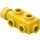 LEGO Gelb Backstein 1 x 2 x 0.7 mit Bolzen auf Sides (4595)