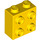 LEGO Amarillo Ladrillo 1 x 2 x 1.6 con Espigas en Uno Lado (1939 / 22885)